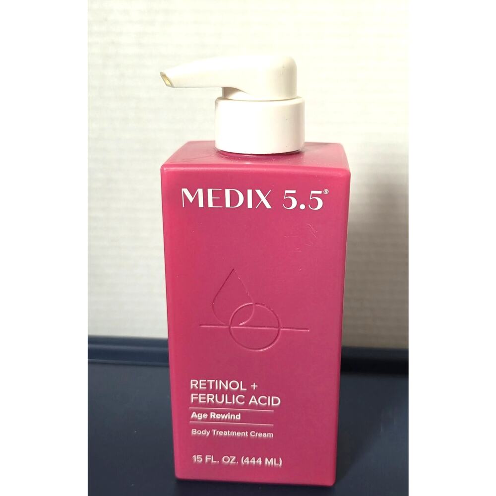 Medix 5.5 Retinol Ferulic Acid 15 fl. oz. Body Treatment Cream Age Rewind